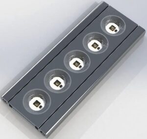 Modulo LED Calipso UV Flussirari per sanificazione, disinfezione e applicazioni speciali.
